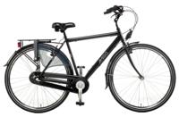 AMIGO Bright S3 28 Inch 56 cm Heren 3V V Brakes Matzwart