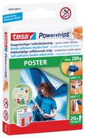 Tesa Powerstrips Poster, draagkracht 200 g, blister van 20 stuks - thumbnail