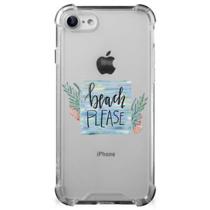 iPhone SE 2022/2020 | iPhone 8/7 Stevig Bumper Hoesje Boho Beach