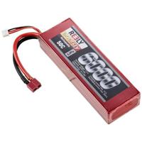 Reely Modelbouw-accupack (LiPo) 7,4 V 6000 mAh Cellen-nummer: 2 50 C hardcase T-insteeksysteem
