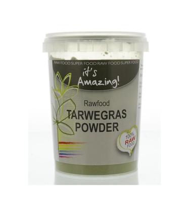 Raw & organic tarwegras poeder bio