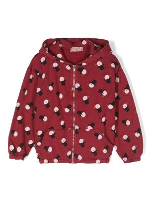 Weekend House Kids. Hoodie met grafische print - Rood Weekend House Kids. Hoodie met grafische print - Rood