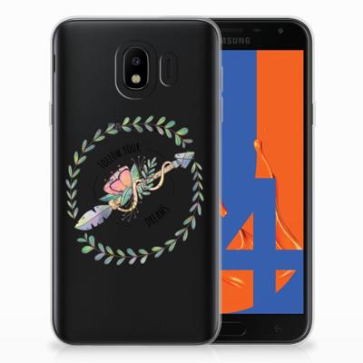 Samsung Galaxy J4 2018 Telefoonhoesje met Naam Boho Dreams Samsung Galaxy J4 2018 Telefoonhoesje met Naam Boho Dreams