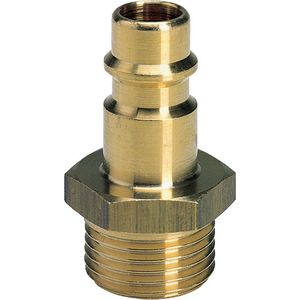 Insteeknippel 1/4" buitendraad Adapter