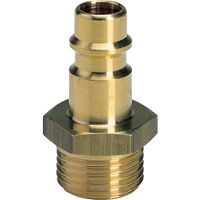 Insteeknippel 1/4" buitendraad Adapter