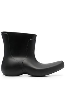 Balenciaga bottines Excavator à bout incurvé - Noir