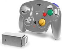 Wavedash Wireless Gamecube Controller Silver (TTX Tech) - thumbnail