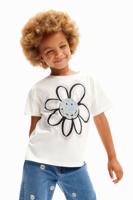 T-shirt pailletten Smiley Originals ® - WHITE - 13/14