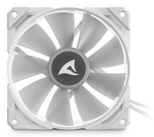 Sharkoon Rebel F50 PWM - White case fan 4-pin PWM + 4-pin (5V-D-coded-G)