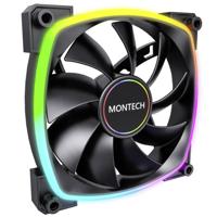 MONTECH Montech AX140 PWM ARGB Lüfter - 140mm, schwarz PC-ventilator (b x h x d) 140 x 140 x 25 mm - thumbnail