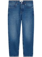 AMI Paris low-rise straight-leg jeans - Bleu