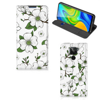 Xiaomi Redmi Note 9 Smart Cover Dogwood Flowers