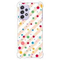 Samsung Galaxy A33 Doorzichtige Silicone Hoesje Dots