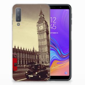 Samsung Galaxy A7 (2018) Siliconen Back Cover Londen