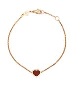 Chopard bracelet My Happy Heart en or rose 18ct serti de cornaline