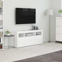 vidaXL Tv-meubel 120x30x50 cm spaanplaat wit