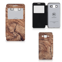 Samsung Galaxy Grand Prime Book Style Case Tree Trunk