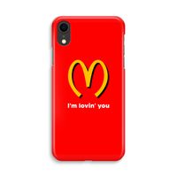 I'm lovin' you: iPhone XR Volledig Geprint Hoesje - thumbnail