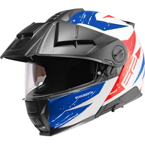 SCHUBERTH E2 Explorer, Systeemhelm, Blauw Rood