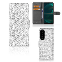 Sony Xperia 5III Telefoon Hoesje Stripes Dots - thumbnail