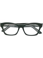 Balenciaga Eyewear lunettes de vue à monture carrée - Vert - thumbnail