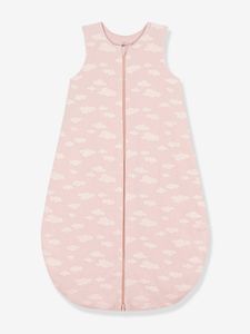 Fluwelen trappelzak baby's wolken PETIT BATEAU rozen