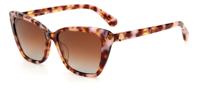 Kate Spade zonnebril Lucca/G/S dames cat.3 cat eye roze/bruin