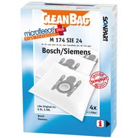 CleanBag M174SIE24 Bosch Siemens GXL/GXXL/GAL Mirco+ 4 stuks