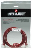 Intellinet 318952 RJ45 Netwerkkabel, patchkabel CAT 5e U/UTP 1.00 m Rood 1 stuk(s) - thumbnail