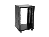 ROADINGER Stalen rek SR-19, 18HE | Stalen rek met poedercoating, ideaal voor vaste installaties