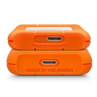 LaCie Rugged Mini 2 TB Externe harde schijf (2,5 inch) USB 3.2 Gen 1 (USB 3.0) Zilver, Oranje 9000298 - thumbnail