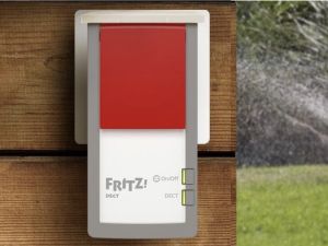 FRITZ! DECT 210 smart plug 3450 W Grijs, Rood, Wit