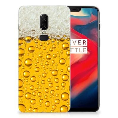 OnePlus 6 Siliconen Case Bier