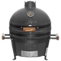 Mustang Grill Kamado S Barbecue Houtskool Thermometer in deksel Grilloppervlak (diameter)=325 mm Grijs