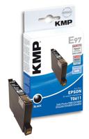 KMP Inktcartridge vervangt Epson T0611 Compatibel Zwart E97 1603,0001 - thumbnail