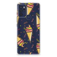 Motorola Moto G60s Siliconen Case Icecream - thumbnail