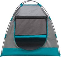 TRIXIE TENT VOOR HONDEN DONKERGRIJS / PETROL 80X65X63 CM - thumbnail