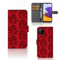 Samsung Galaxy A22 4G | M22 Hoesje Red Roses