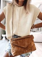 Crew Neck Casual Sweater