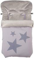 Gamberritos voetenzak Sterren 105 x 50 cm grijs