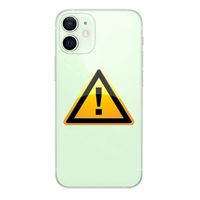 iPhone 12 Batterij Cover Reparatie - incl. frame - Groen - thumbnail