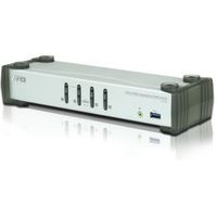 ATEN CS1914 Zwart, Grijs KVM-switch