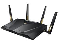 ASUS RT-AX88U Pro WLAN-gamingrouter (AX6000 WiFi 6-standaard, MU-MIMO, OFDMA, AiProtection, Gaming Engine, Adaptive QoS, 8x Gigabit, USB 3.1)