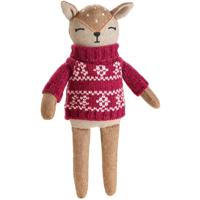 HUNTER Hondenspeelgoed Birka maat 27 cm, kleur bruin/rood