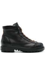 Santoni bottines Farah en cuir - Noir - thumbnail