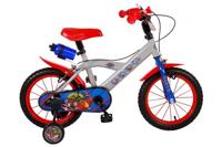 avengers kinderfiets - jongens - 14 inch - grijs - twee handremmen
