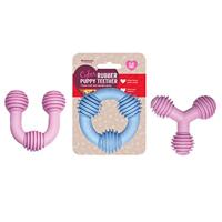(CYBER-PUP) Puppy Rubber Teether Dental Toy (geAssorteerd)