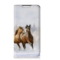 Samsung Galaxy S22 Hoesje maken Paarden - thumbnail