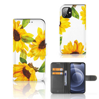 Hoesje voor Apple iPhone 12 Mini Zonnebloemen - thumbnail