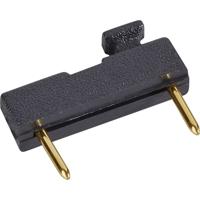 W & P Products 166-30-10-1 166-30-10-1 Kortsluitingsbrug Rastermaat: 7.62 mm Aantal polen per rij:2 Inhoud: 1 stuk(s) - thumbnail